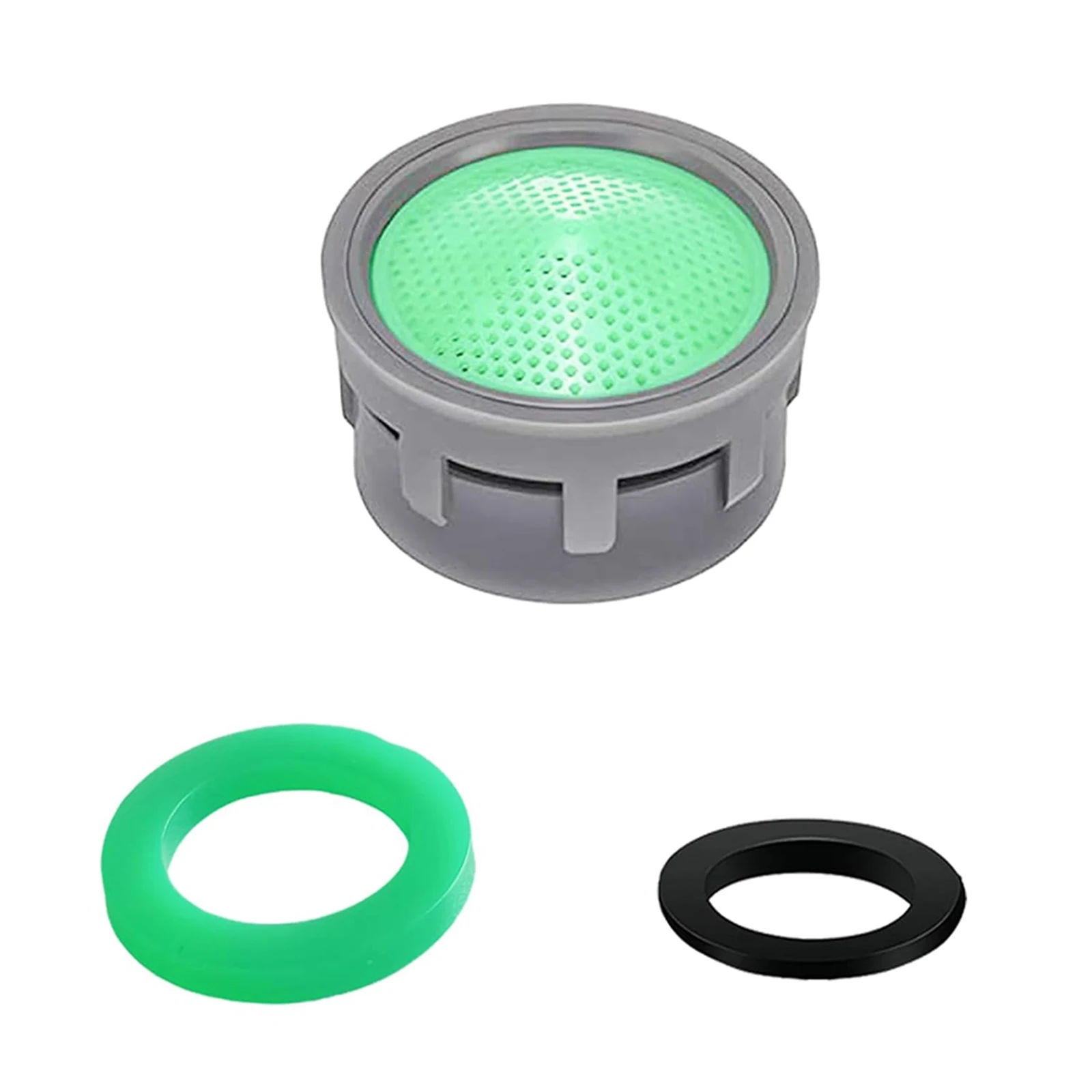 Aerator kran plastikowy ABS 1.5 GPM M22 czarny ogranicznik przepływu uszczelki korek do akcesoria do kąpieli części zamiennych do aeratora