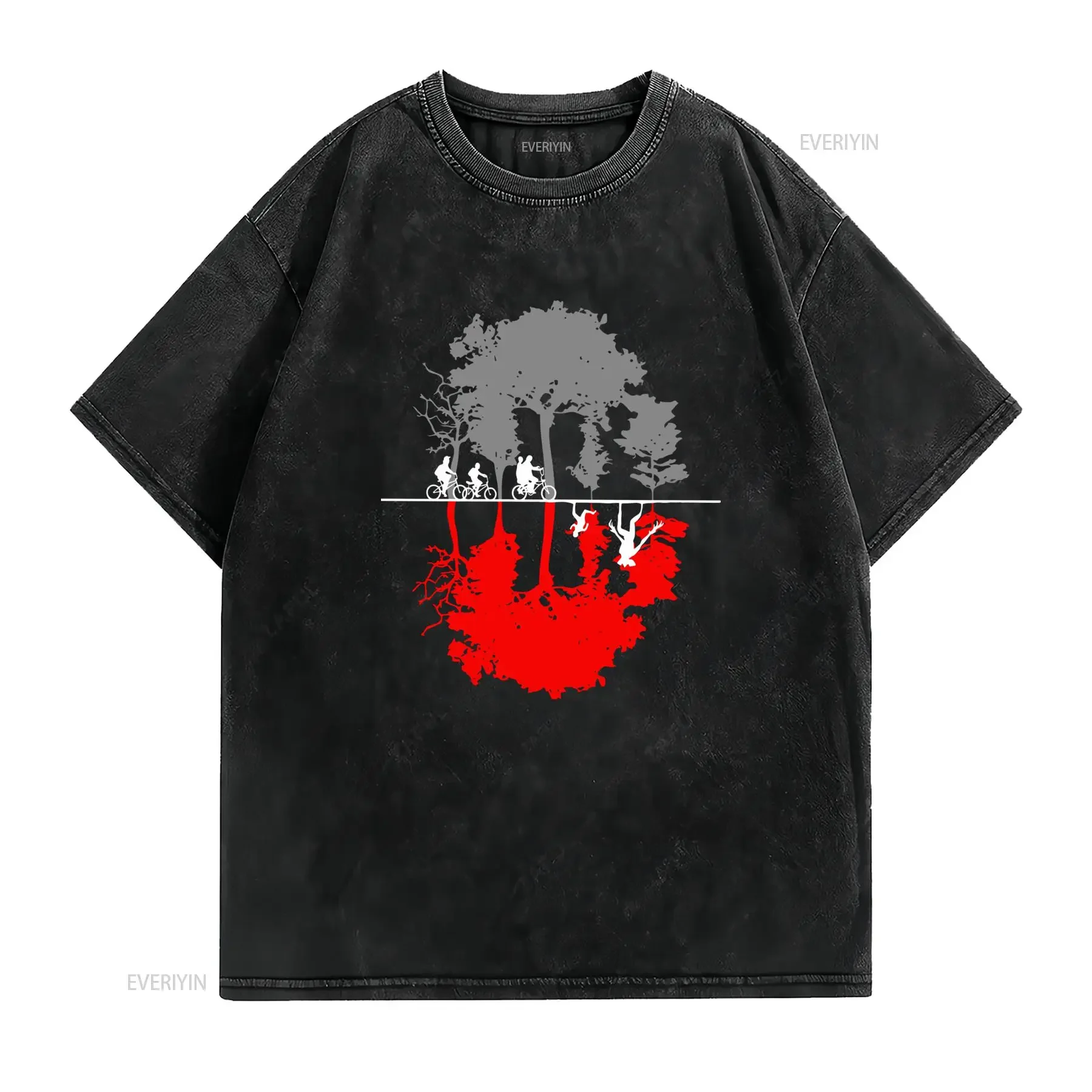 Maglietta Uomo And Men's Upside Tv Series con Stampa Max Eleven Taglio Oversize Casual Ideale per Quattro Occasioni Set homme