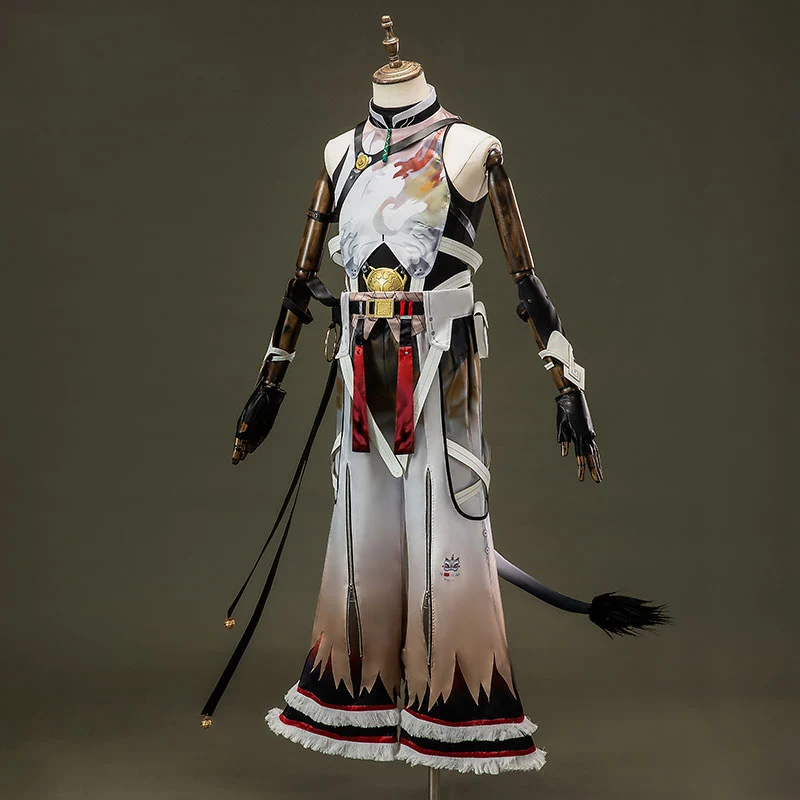 Lion Dance Boy Lingyang Cosplay For Game Wuthering Waves Chinese style Dance costume man suit