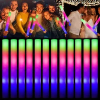 166-Piece Glowing Party Decoration Set - 12 Led Glasses, 16 Foam Sticks, 40 Finger Lights, 100 Glow Sticks, Suitable for Weddings and Halloween 4