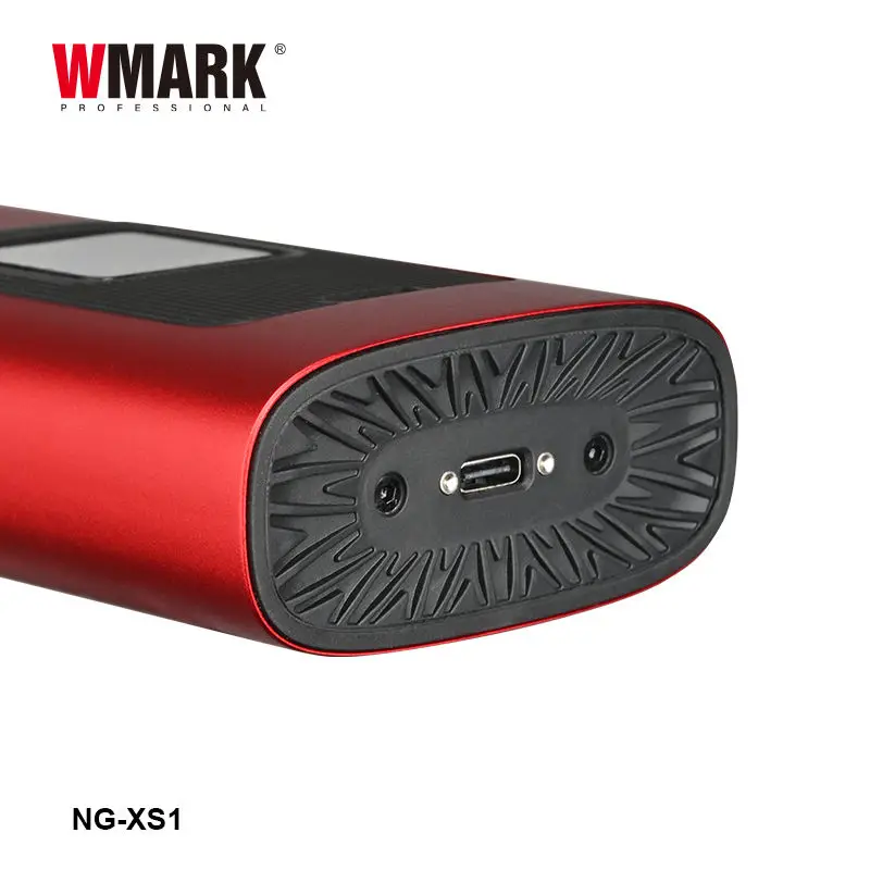 WMARK ماكينة حلاقة احترافية ماكينة تشذيب اللحية ماكينة حلاقة كهربائية 10000 دورة في الدقيقة محرك فيكتور ماكينة حلاقة ماكينة حلاقة معدنية ماكينة حلاقة للرجال NG-XS1