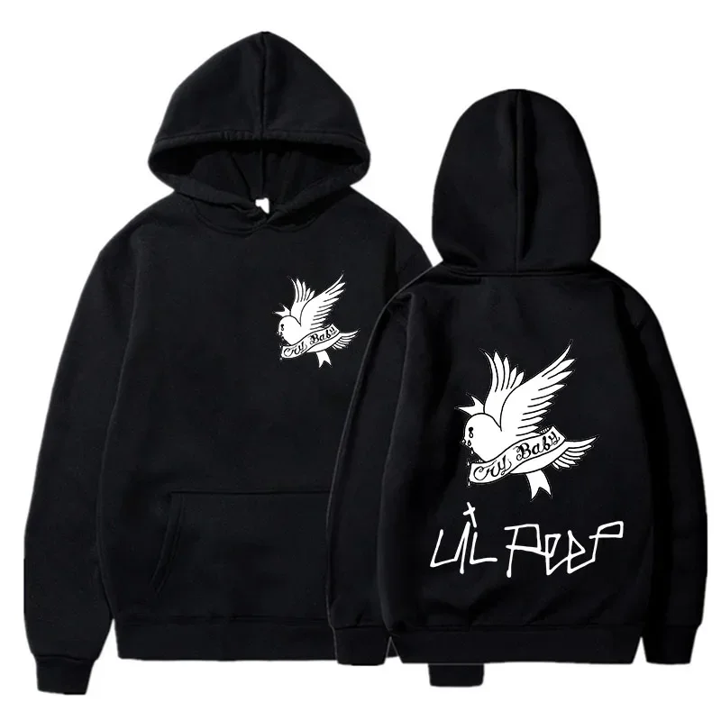 Neue Herbst-Hoodies für Männer mit Lil Peep-Print, Herren/Damen Lil Love Streetwear, Modische Lässige Hip-Hop-Sweatshirts für Männer – Detail 13