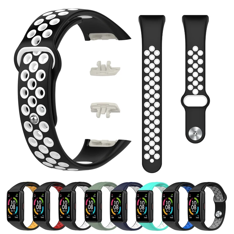 Strap Für Huawei Band 6 Smart Armbänder Ersatz Armband für Honor Band 6 Strap Silikon Uhr Handgelenk Gürtel Zubehör