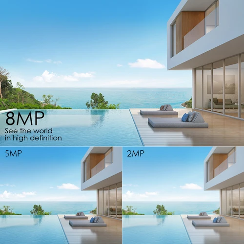 Imagen 2 del producto BESDER-cámara de vigilancia IP impermeable para exteriores, cámara de CCTV tipo bala P2P RTSP de 2,8mm, 2MP, 4MP, 5MP, 8MP, alerta por correo electrónico, XMEye