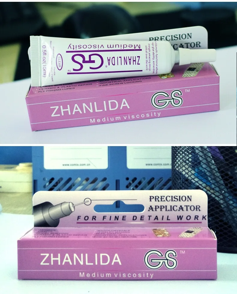 

Zhanlida 15ml GS Diamond Jewelry Glue Soft Transparent DIY Handmade Earrings Pearl Phone Drill Repair Adhesive