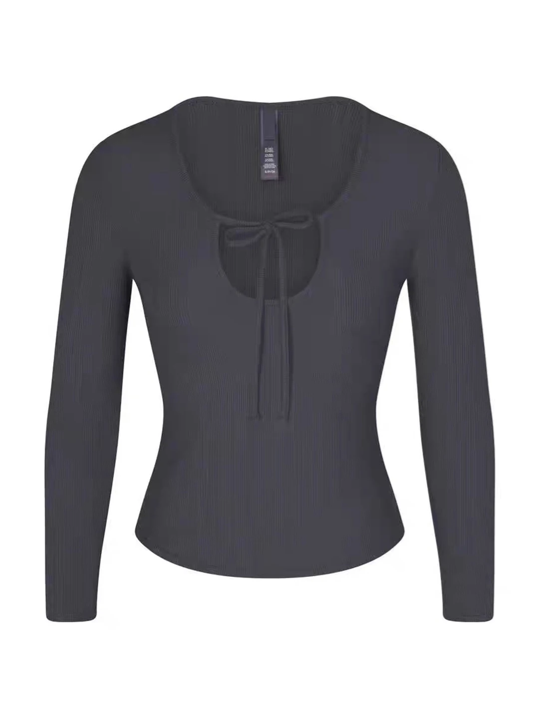 Sexy Modal Base irt Women's Inner Wear Pure Color Slimming Top Spring Autumn High Waist Long Sve T-irt Breathable Skin...