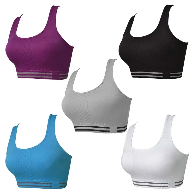 Seamless Sports Training Bra Teen Girls Running Fitness Underwear Girls Children\'s Underwear without Steel Ring Kids Clothing