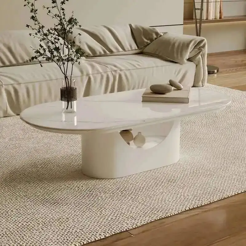 

Мраморный минималистичный эстетический шиферный кофейный уникальный стол, модные журнальные столики, современный скандинавский столик Kawowy, мебель для гостиной