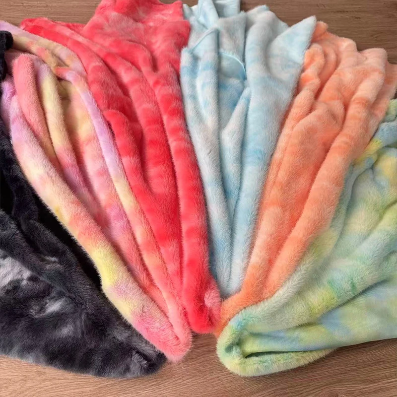 

30x50cm Soft Faux Fur Fabric For Sewing Baby Plush Toy Fabric Dolls DIY Material Handmade Doll Artificial Fur Plush Fabric
