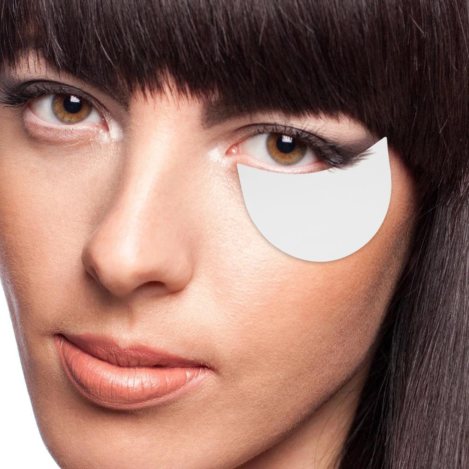 100pcs Eye Makeup Stickers Eyeshadow Shields For Long-Lasting Wear Contour-Fitting Design Under Eye Pads For Eyeliner Mascara