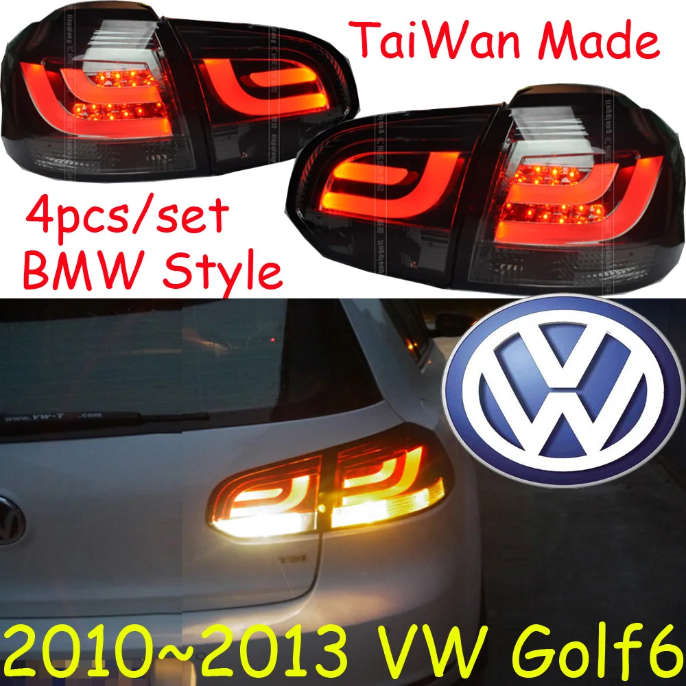 car bumper tail light for Volkswagen Golf6 taillight 2010~2013y LED Reflector car accessories Taillamp for VW Golf6 fog lamp