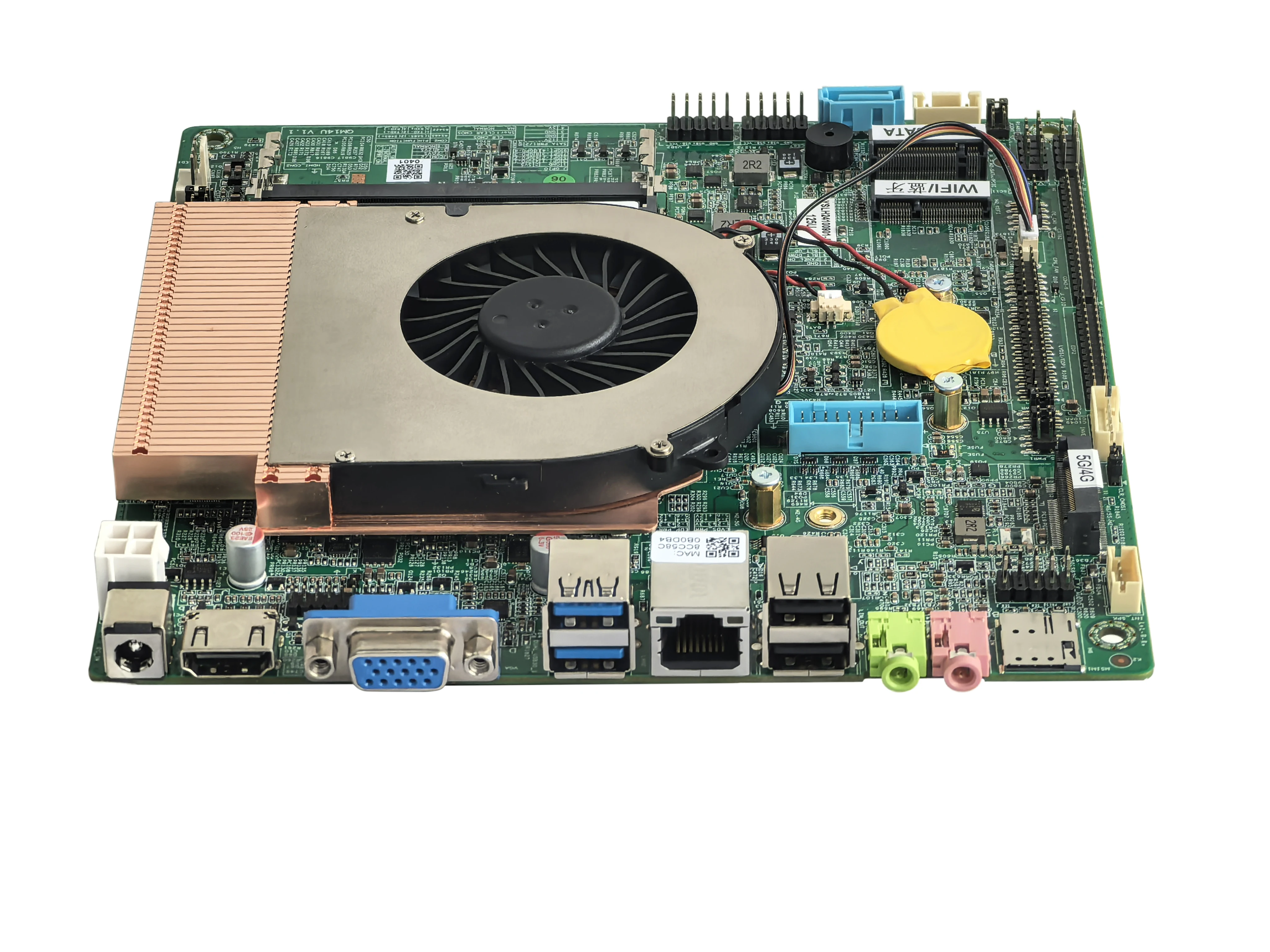 NEW ELSKY Motherboard with  Meteor Lake Processor and AI Boost NPU for Factory Automation view 3
