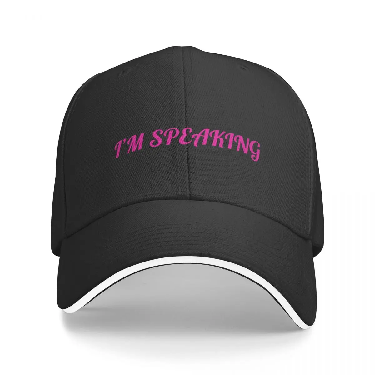 Kamala Harris Big I'm Speaking Energy Baseball Cap Trucker Cap fishing hat Military Tactical Cap Sunscreen Luxury Woman Men's