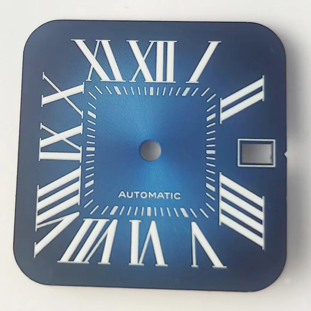 27 مللي متر أرقام عربية مربعة الطلب الأزرق الأيدي ل NH35 36 الحركة التلقائية لساعة أداة إصلاح الجمعية الملحقات