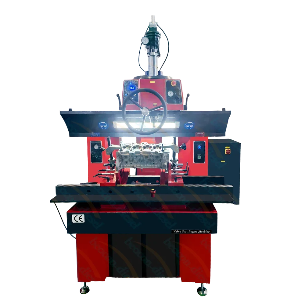 Valve Seat Cutting Boring Machine  GS-180B Valve Seats Boring Machine for Cylinder Boring with air Floating Worktable