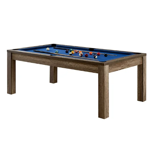 

7 feet 2.13 m square table home small pool table desk American three-in-one pool table