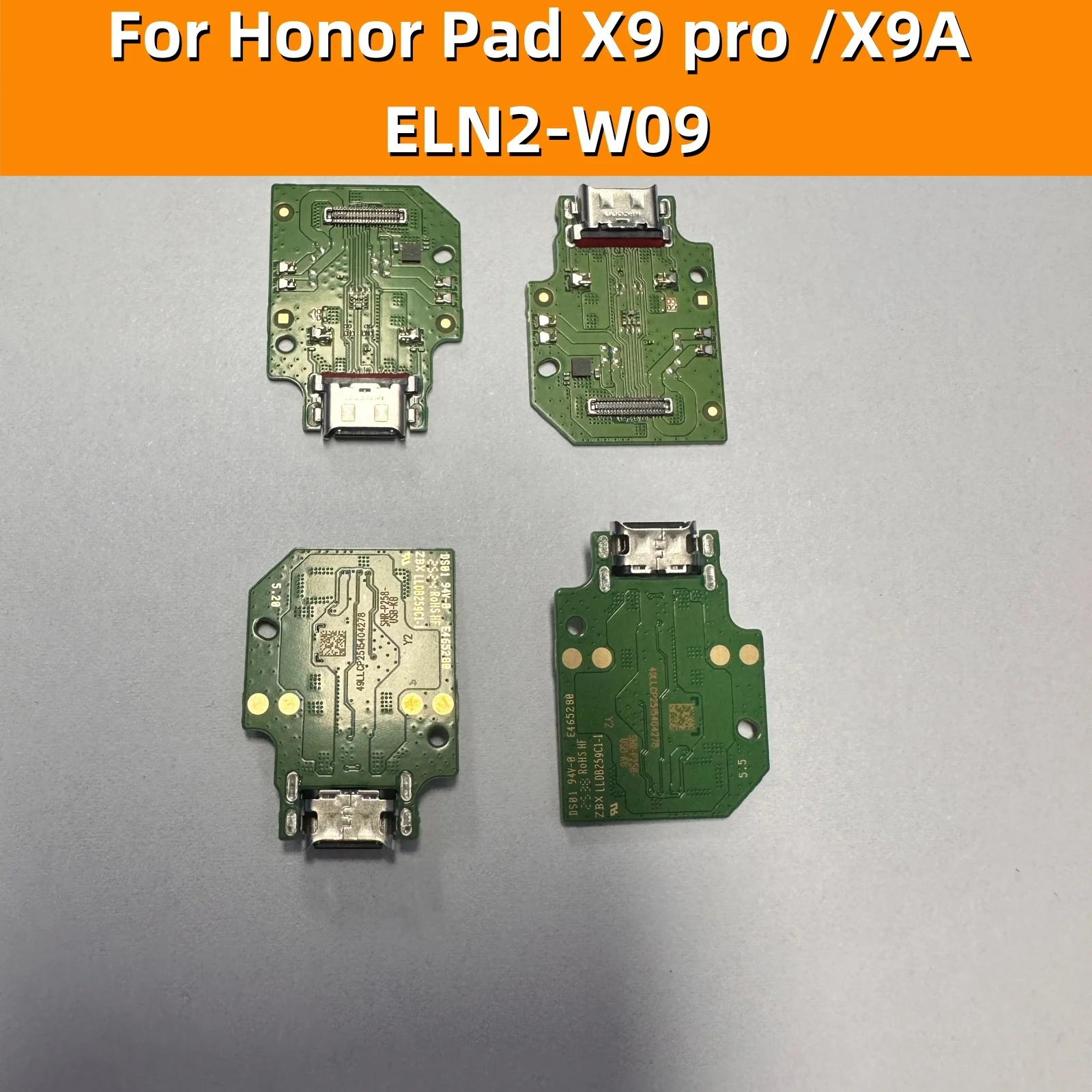 

Зарядный порт USB (док-станция) для Honor Pad X9 Pro X9A ELN2-W09, гибкий кабель с инструментами, запасная часть