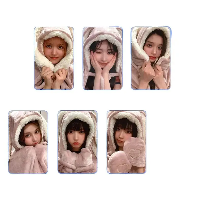 6Pcs/Set NMIXX Idol LILY HAEWON SULLYOON New Series High Quality Lomo Cards BAE JIWOO KYUJIN HD Printd Photocards Fans Gifts