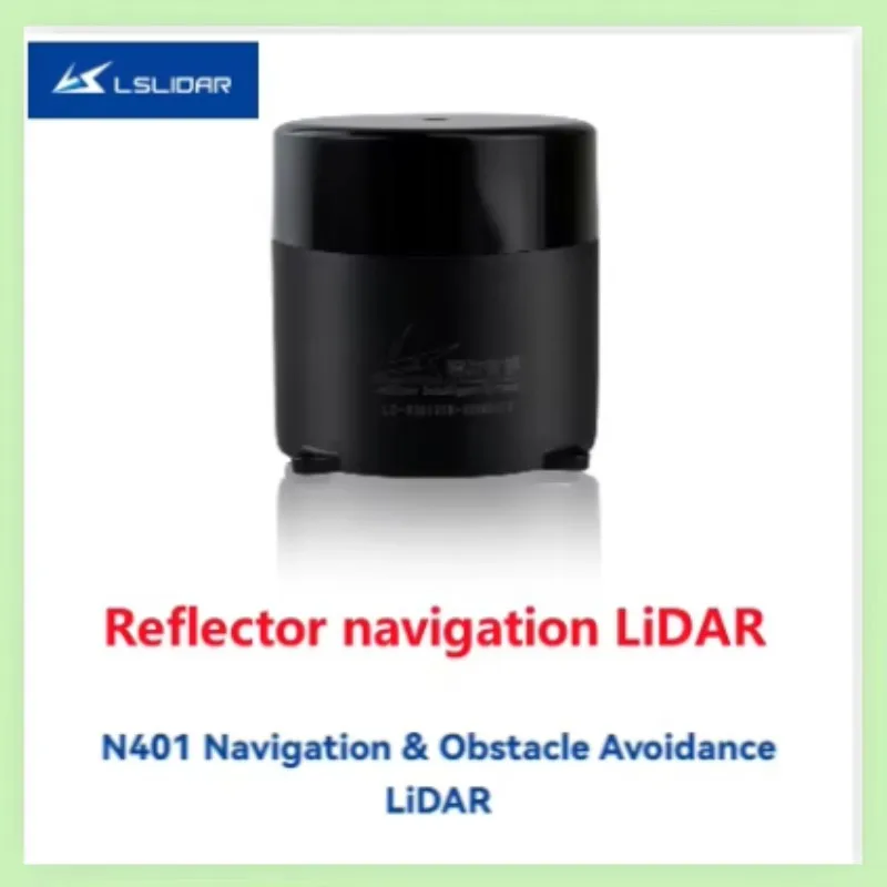 LSLIDAR N401 50meters Reflector navigation LiDAR 360° TOF for Robot AGV/unmanned forklift reflector laser navigation system