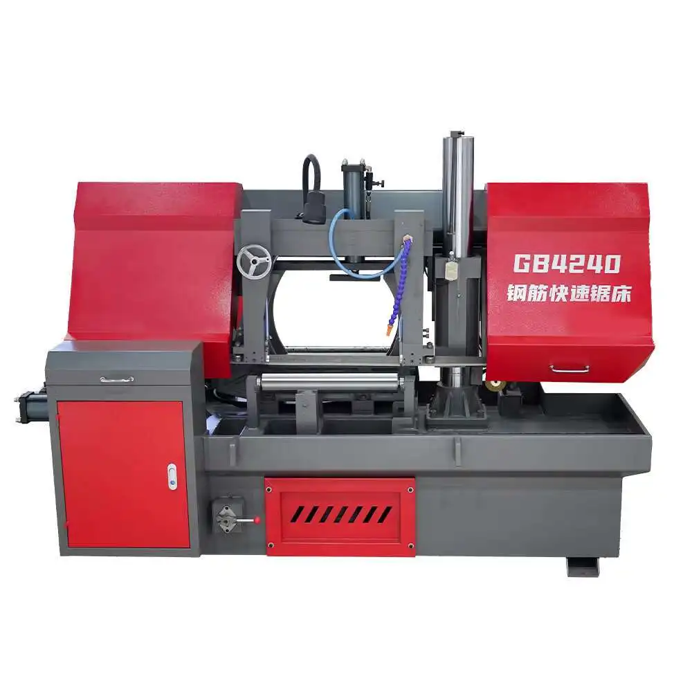 تعزيز Hinery الصلب بار نشر Gb-4240 منشار دائري أوتوماتيكي Hine