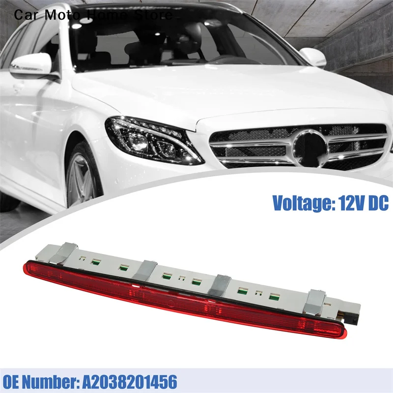 

【DM】LED Tail Brake Stop Warining Lamp Car Rear Bumper Light Bulb High Quality Auto For Benz E-Class W203 2038200156 A2038201456