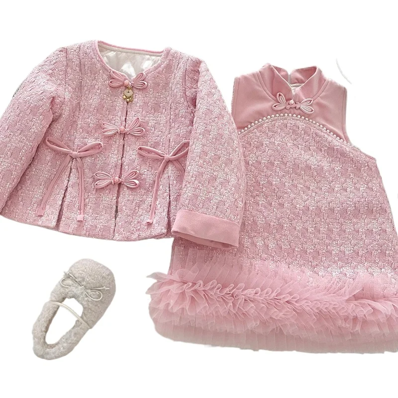 nouvel-ensemble-deux-pieces-pour-filles-manteau-parfume-et-jupe-en-maille-epissee-–-vetements-d'hiver-pour-enfants-style-francais