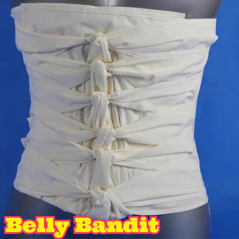 

Postpartum Abdominal Shaping Belt Cotton Cloth Multi Band Abdomen Wrap Waist Support Stomach Compression Belt Body Wrap Chest