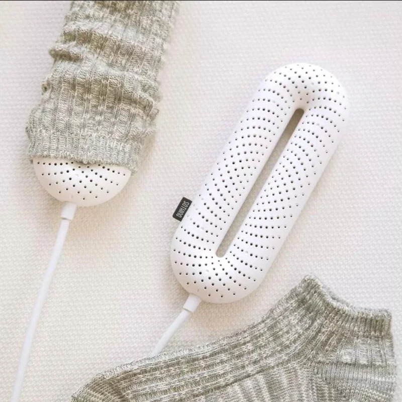 YOUPIN เครื่องอบรองเท้าแบบพกพาไฟฟ้า PTC ปลอดภัยเครื่องทําความร้อนอย่างรวดเร็วเครื่องเป่ารองเท้า Dehumidifacador Sterillizer รองเท้า Deodorizer เครื่อง