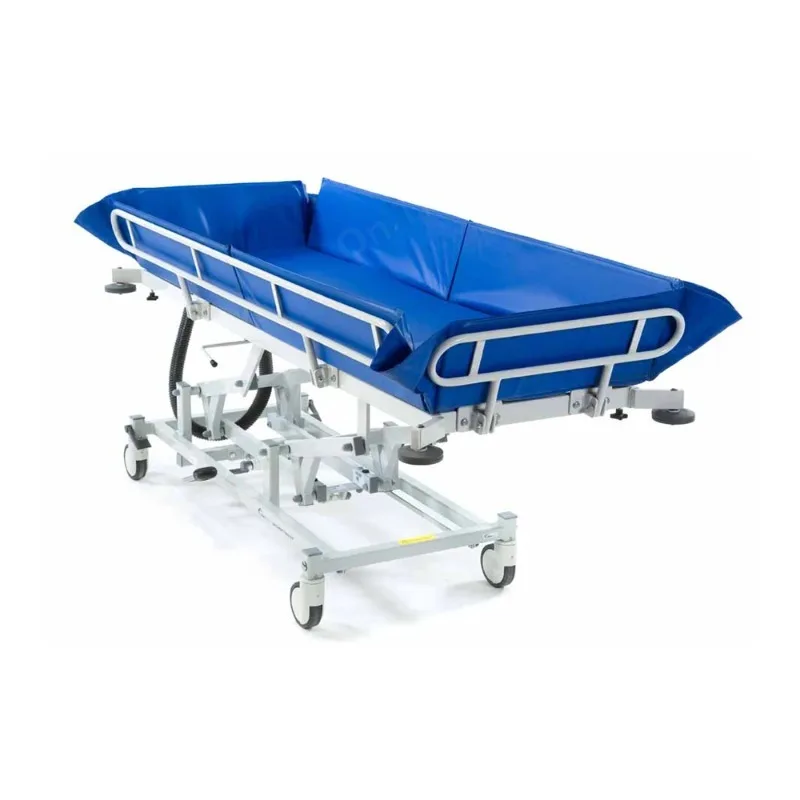 Hospital Aluminum Alloy Lifting Shower Trolley