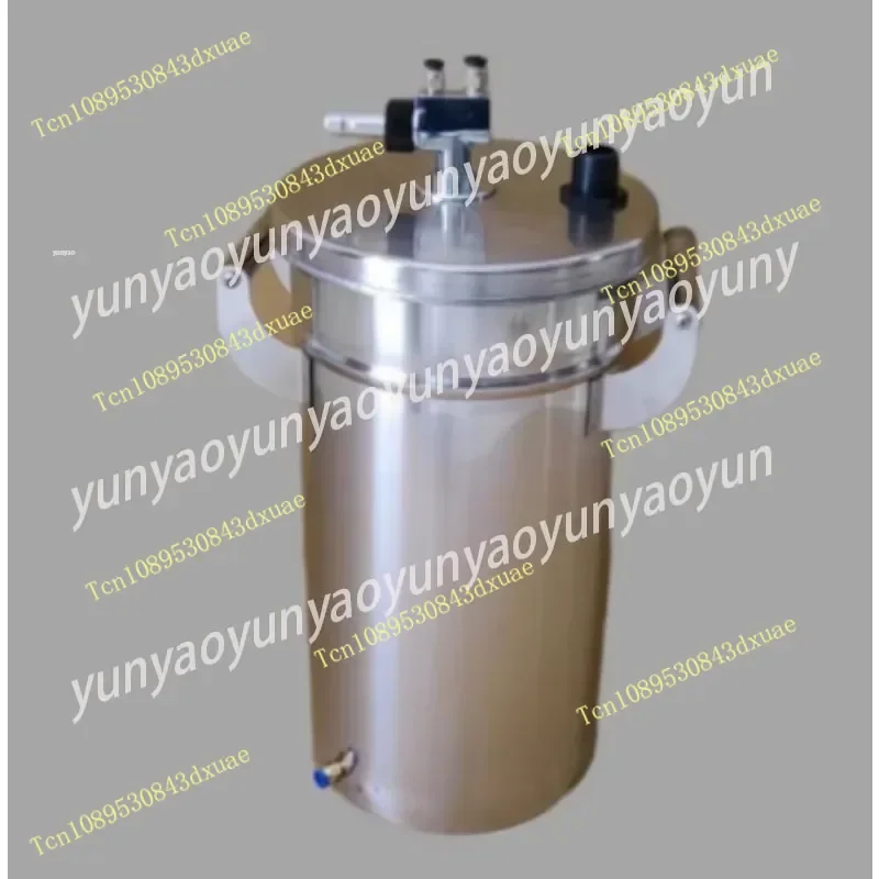 10L Stainless Steel Square Powder Hopper, Test Fluidizing Hopper