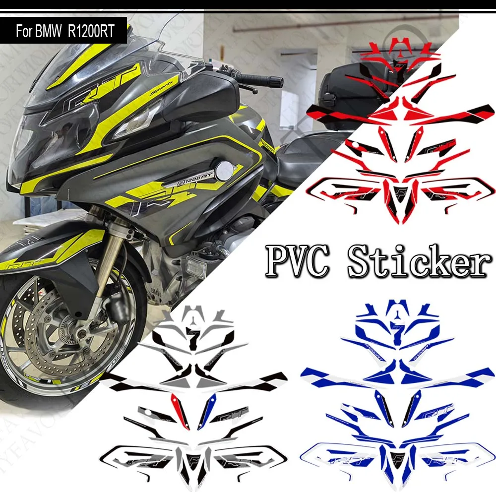 Motorcycle mudguard, luggage compartment protection cover, fuel tank pad, grip kit, knee wheel sticker, suitable for BMW R1200RT