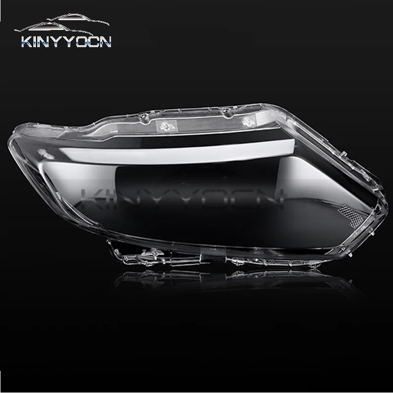 Kamshing Front bumper headlight Cover Car Lampshade For Nissan Rogue X-Trail New 14-21 head lamp CVOER Case