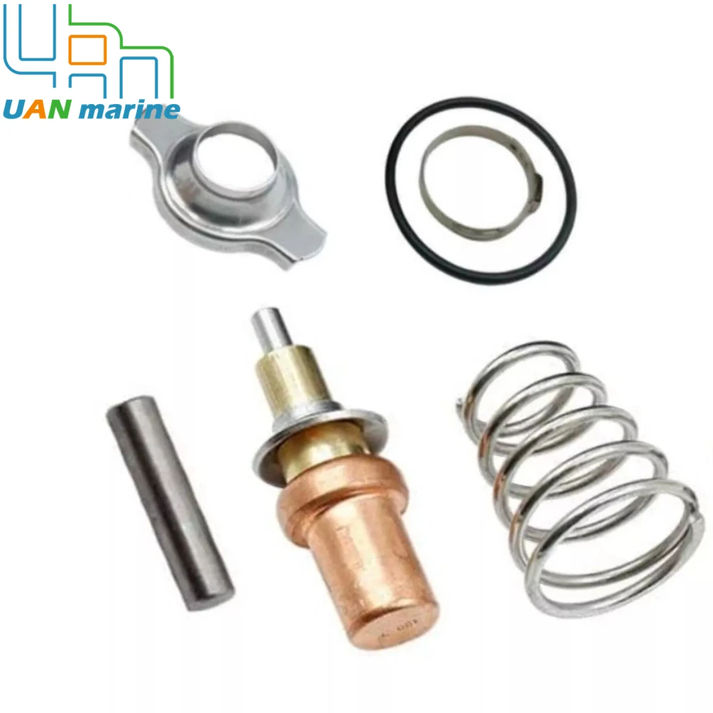 8M0174561 Outboard Marine 143°F / 62°C Thermostat Kit For Mercury Verado 135 175 200 225 250 275 300HP 892864T04 18-3631