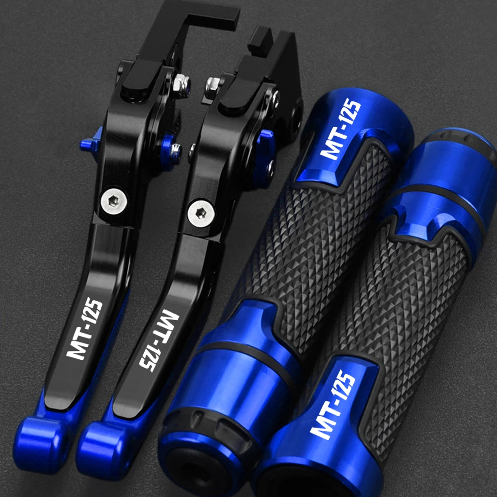 Motorcycle Brake Clutch Levers 7/8''22MM Handle For yamaha MT125 MT-125 MT 125 2014-2021 2020 2019 2018 2017 2016 Handlebar grip