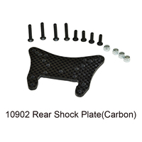 VRX RC Car Upgrade Parts 10902 Carbon Front Shock Tower Fit 1/10 Scale VRX Racing 4WD RC Car Toys For Children Adults
