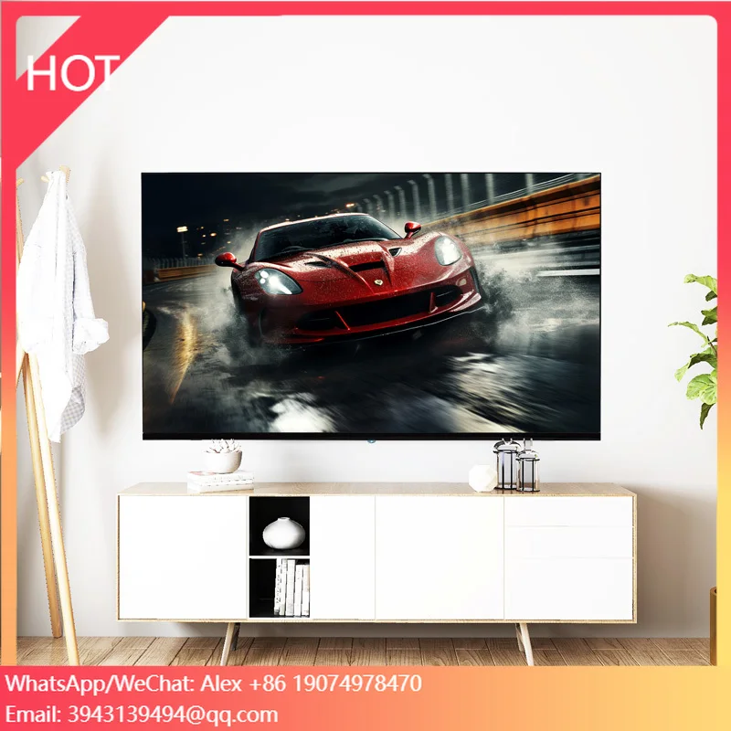 55/65/75 Inch QLED Smart 4K Ultra HD TV With 120Hz Refresh Rate DVB-T2 S2 Android USB Interface 5G WiFi Ultimate Visual Quality