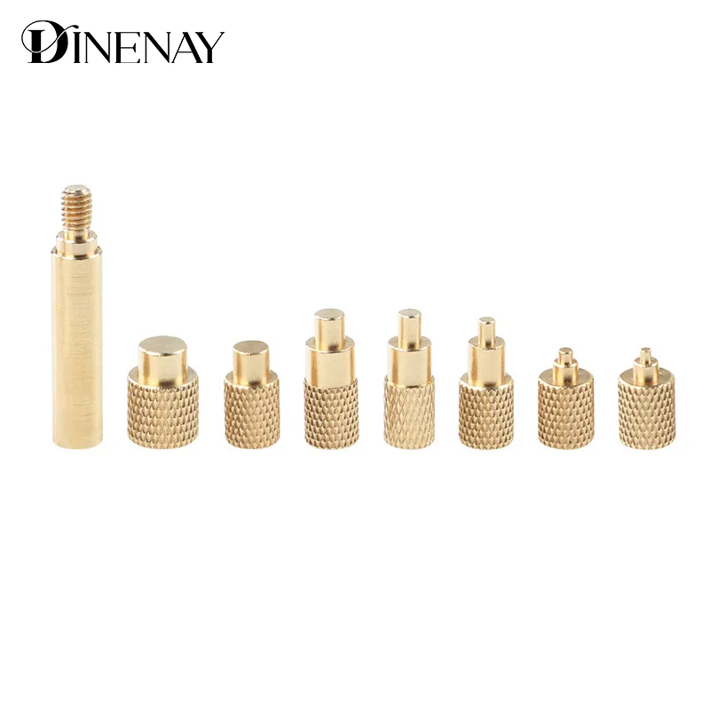 Wärmeeinsatzmutter, Eisenspitze M 2–8, Innengewinde, Kopf eingebettet