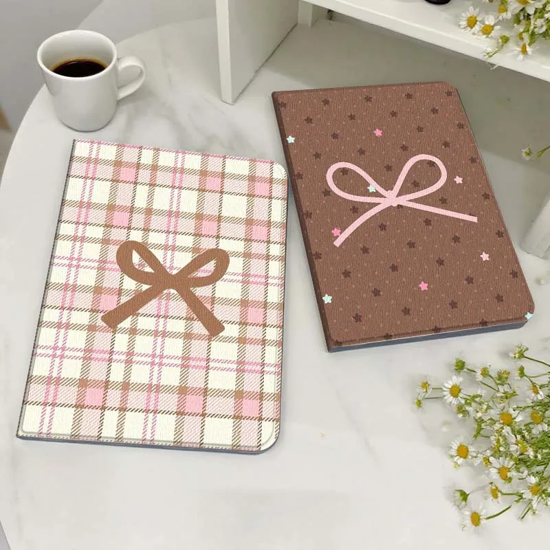 

Cartoon Bow Star Pattern Tablet Case For Samsung Galaxy Tab S7 S8 S9 S10 FE Lite Gift