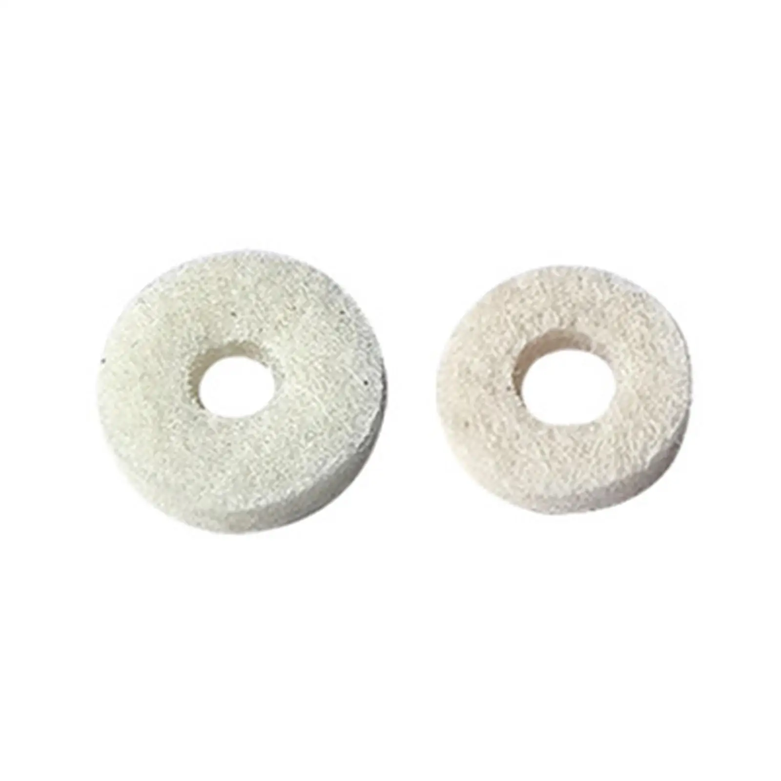 10 Pieces Felt Washers Repair Tool Sturdy Replacement Musical Parts Accessories Cushion Musical Instruments Accessory Felt Pads