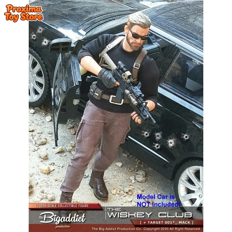 

Bigaddict The Wiskey Club Mark Action Figure TARGET001 Original Collectible PVC Soldier Toy Doll Display Decoration Boy Gift