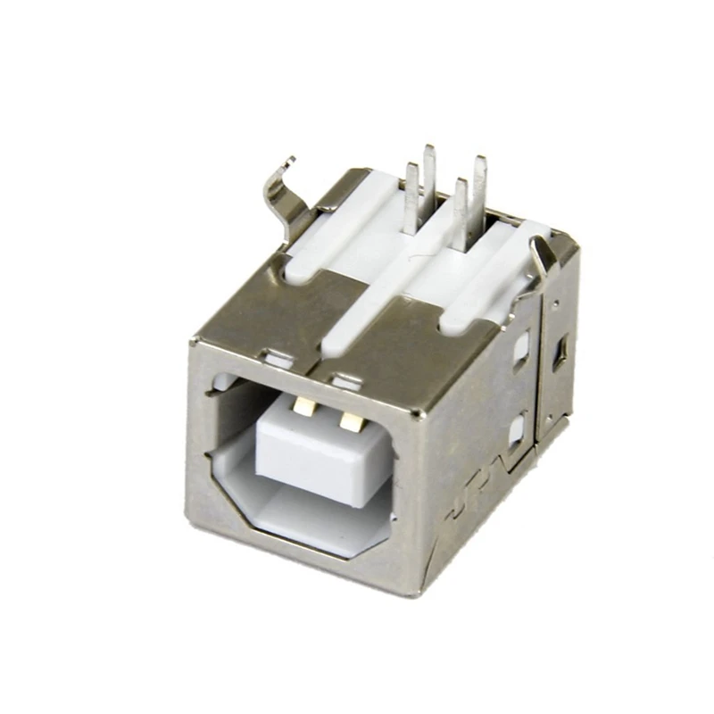 Lot Of 12Pcs Replacement USB Connector Socket Type B Female Right Angle