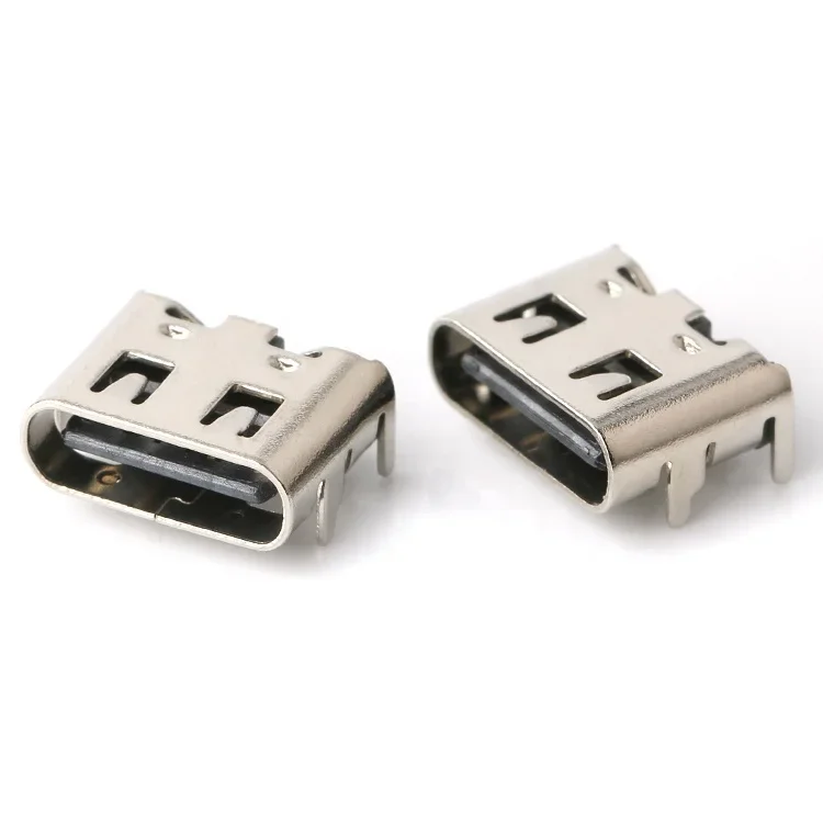 Usb C-type Connector 6 PIN Female Usb Interface Type-c Connector Usb C Connector