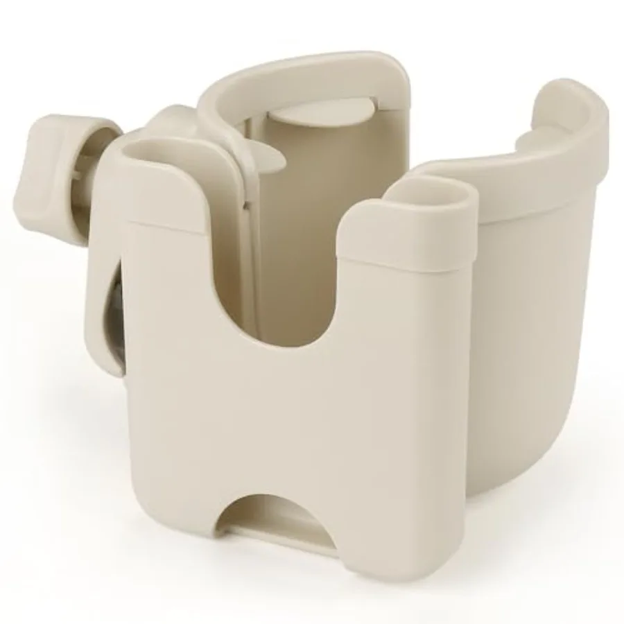 

Stroller Cup Holder with Phone Holder, Bike Cup Holder, Universal Cup Holder for Uppababy Nuna Doona Strollers, 2-in-1 Cup Hold