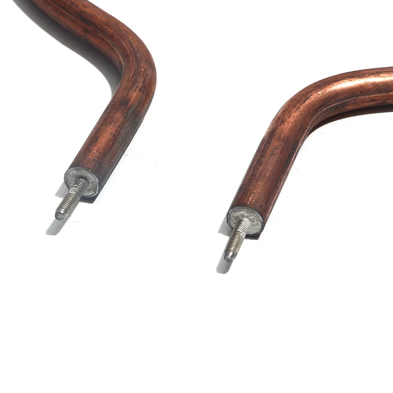SNDHEATER 1500W 220V Copper Horseshoe Shape Heating Element 8mm Tube High Temperature Resistance Heated Boiler 19*16MM 23*20MM