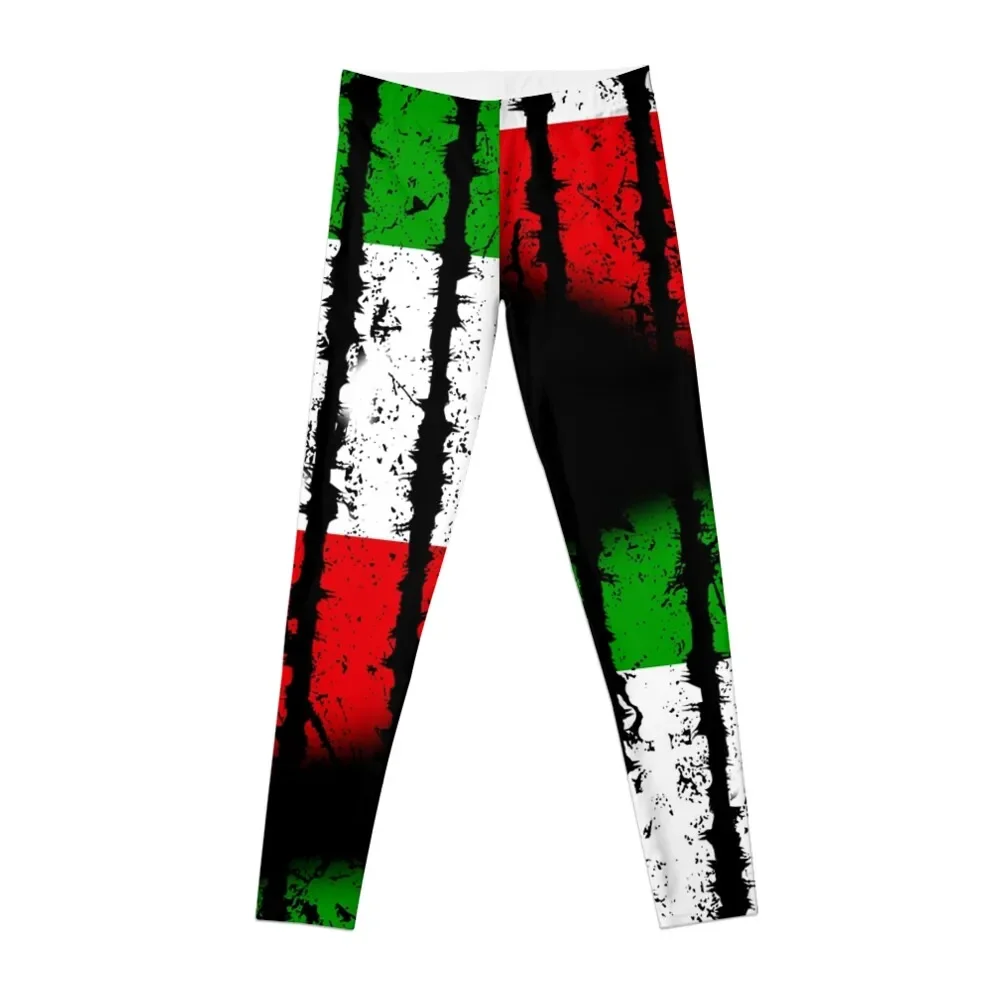 

Italy - Italy - Shield-type flag Leggings gym top Jogger pants Womens Leggings