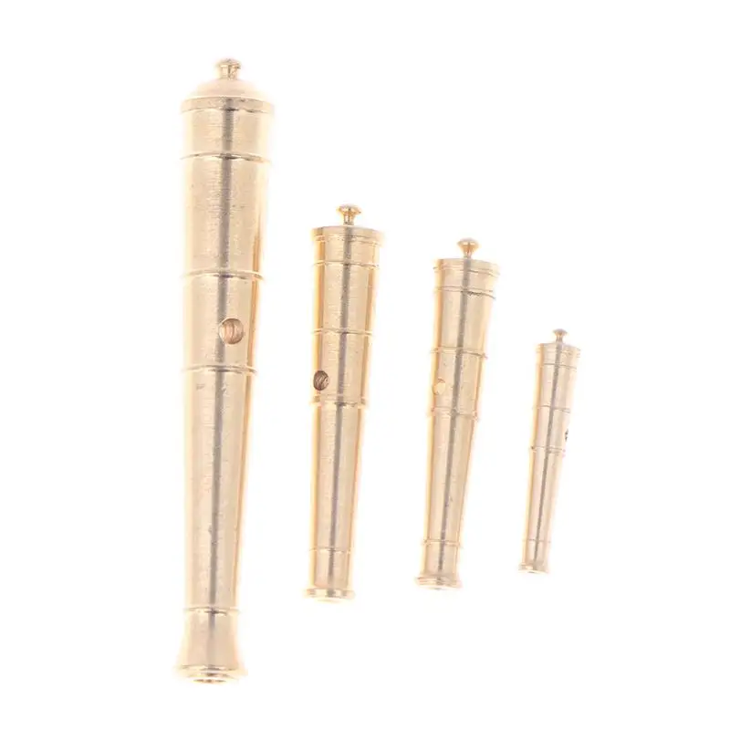 

Аксессуары для древних моделей корабля, высококачественные латунные кани с ЧПУ, парусные пистолеты, фитинги, 4 размера, модель корабля, корабельные пистолеты