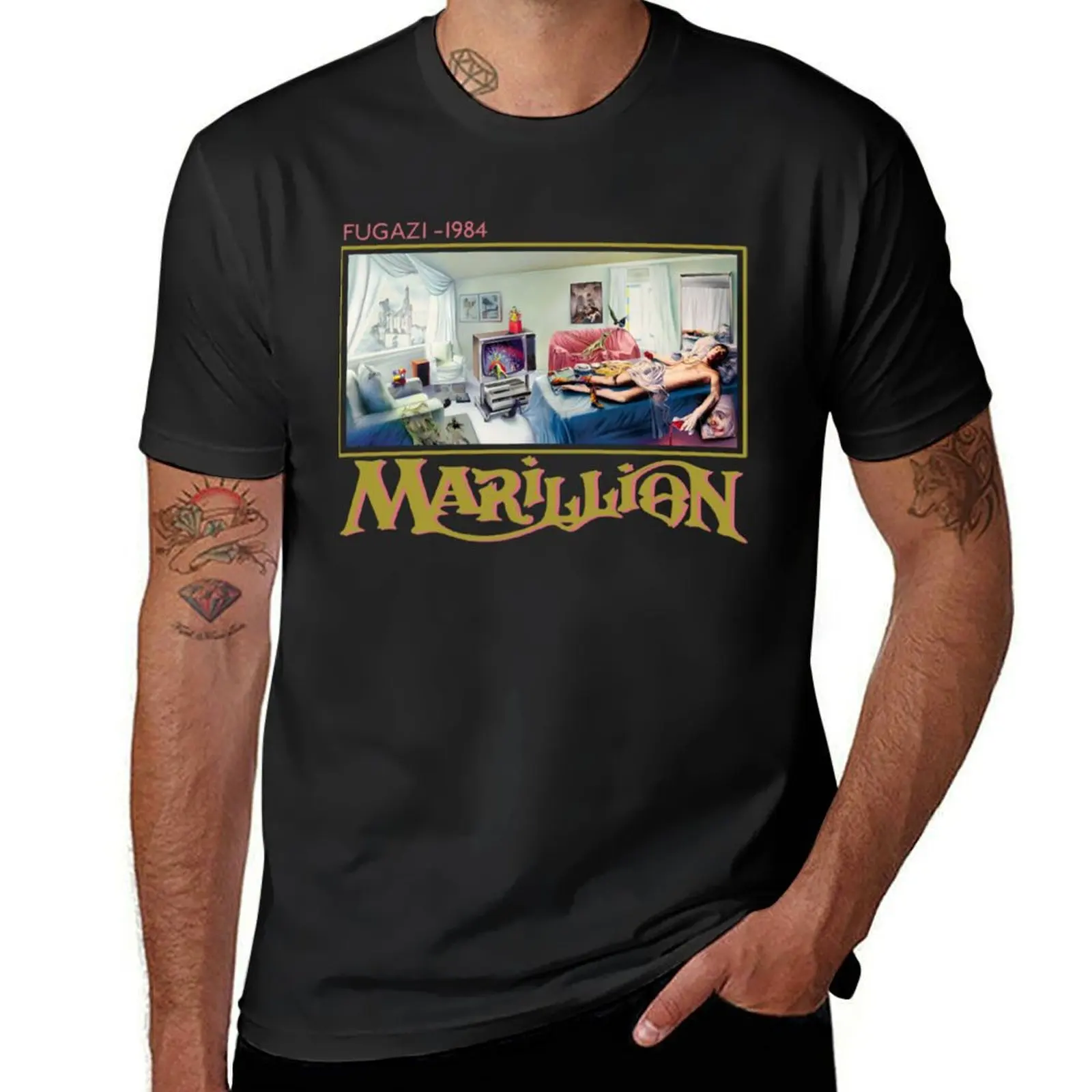 Marillion T-Shirt shirts graphic tees tops t shirts for men pack