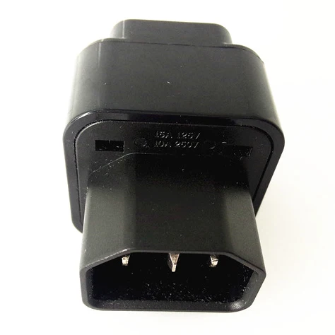 PDU การแปลงพิเศษปลั๊กอัพ C13ไปยังซ็อกเก็ตเซิร์ฟเวอร์สากล IEC320-C14ปลั๊ก WD-320