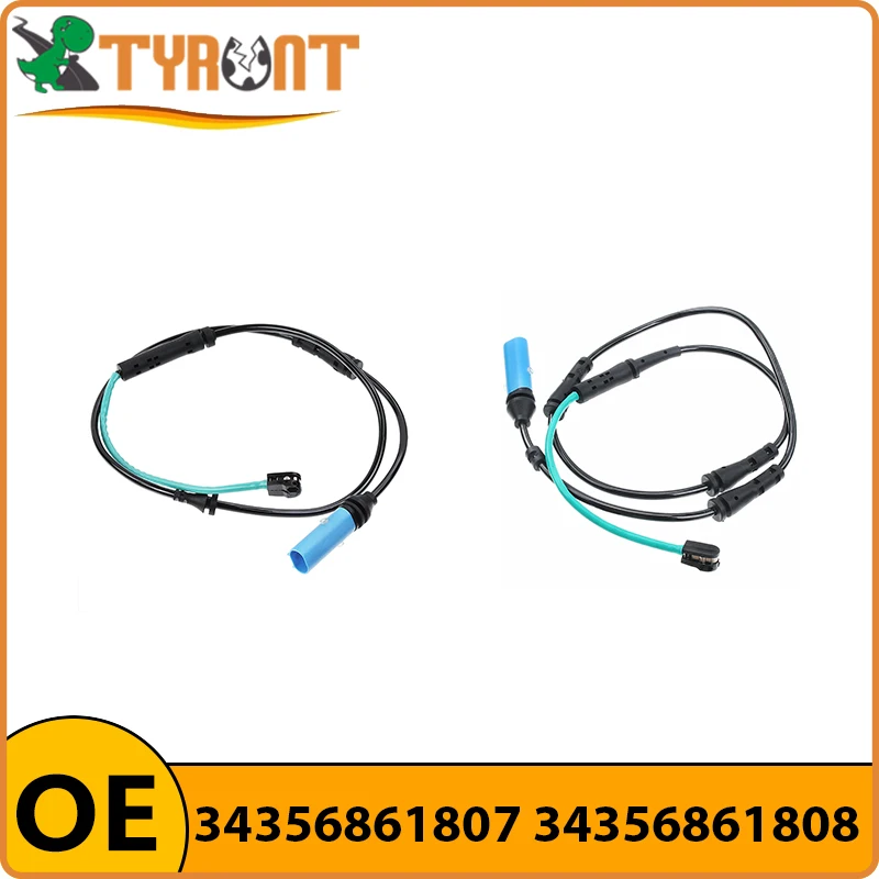 TYRNT Front Rear Brake Wear Sensor Sensing Wire #34356861807 34356861808 For BMW 5 6 7 Series GT G12 G32 G30 G38 525 528 530Li