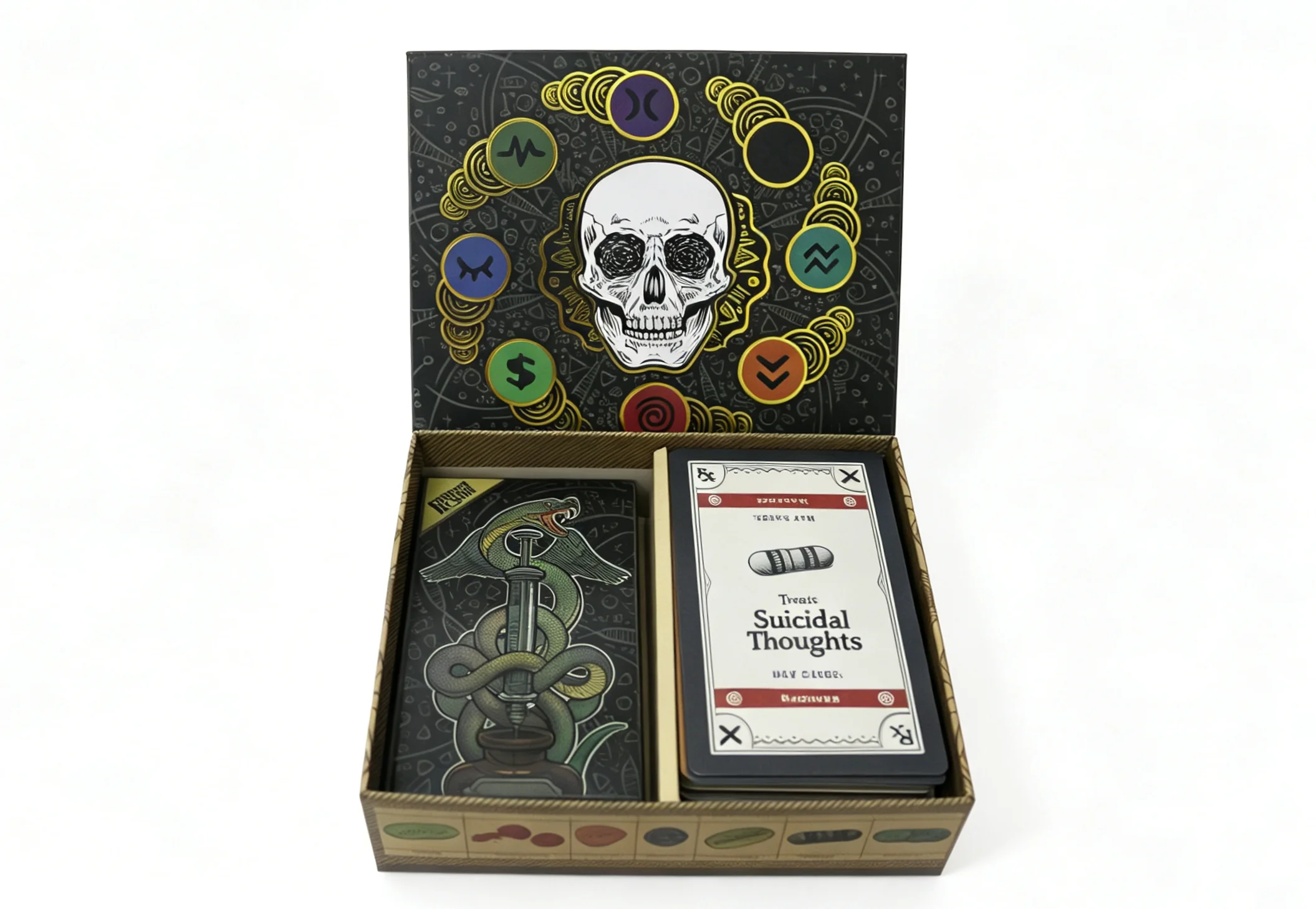 Side Effects, Strategic Take that Card Game of Therapy, memorable tabletop experience Card Game(Booster Shot Expansion)